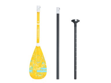 Wiosło SUP AQUATONE ADVANT 3-częściowe carbon